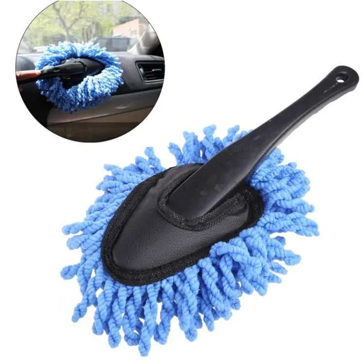 Car Wash Microfiber Cleaning Brush Car Collector Cleaning Dusts Mop Bristles Strong