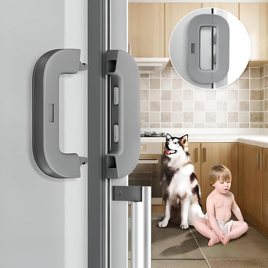 Child Safety Refrigerator Lock, Refrigerator Door Lock, Self Adhesive Freezer Door, Refrigerator
