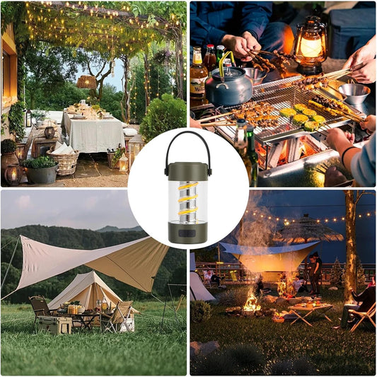 BLUETOOTH SPEAKER CAMPING LIGHTS YD-2312 / Rechargeable Camping Lantern, Waterproof Outdoor Lamp