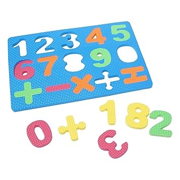 Alphanumeric Puzzle Play Mat 35x22cm Tile Of Number | Best Quality Game