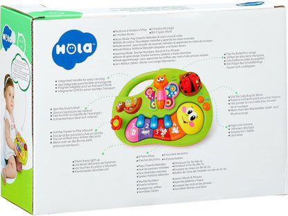 Smiley Piano For Baby - Baby Musical Keyboard Development Toys Newborn Interactive