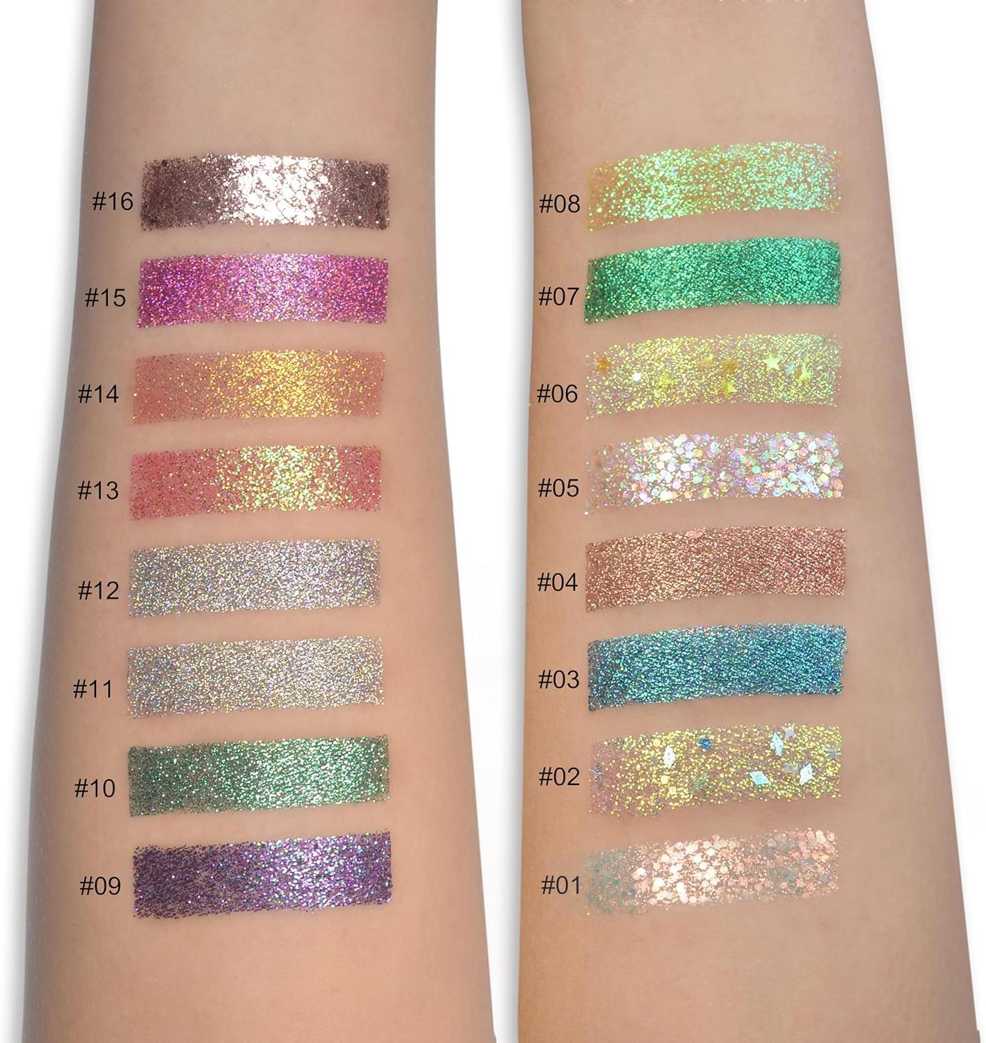 Glitter Butter Sparkle Eyeshadow Palette 9 in 1 Kit for Eye Makeup