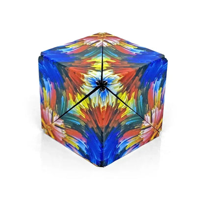 1pc 3D Magic Cube Geometric Space Three-dimensional Decompressing Toy - Shashibo Cube