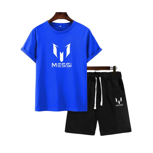 Printed Half Sleeves Cotton Jersey Summer Tracksuit For Boys &amp; Girls T-Shirt