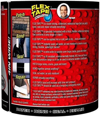 FLEX TAPE ULTRA-STRONG WATERPROOF ADHESIVE TAPE | Waterproof Seal Repair &amp; Sealant