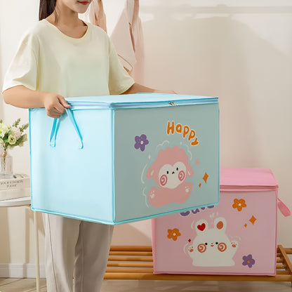 Lucky Teddy Bear Storage Bag - Clothes &amp; Toy Organizer | Cartoon