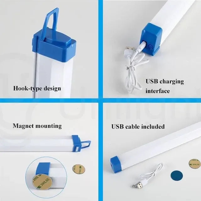 Multi-function Outdoor Camping Light | LED Rechargeable Emergency light - 30 W
