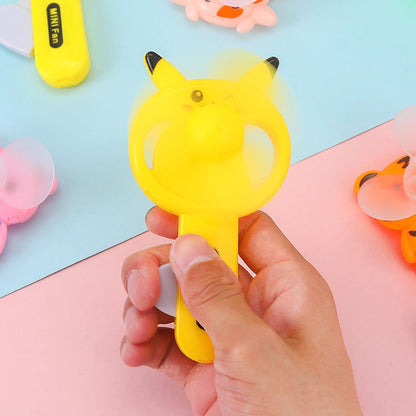 Manual Cute Summer Hand Fan Durable Ultra-Quiet Cooling Fans for Travel Office