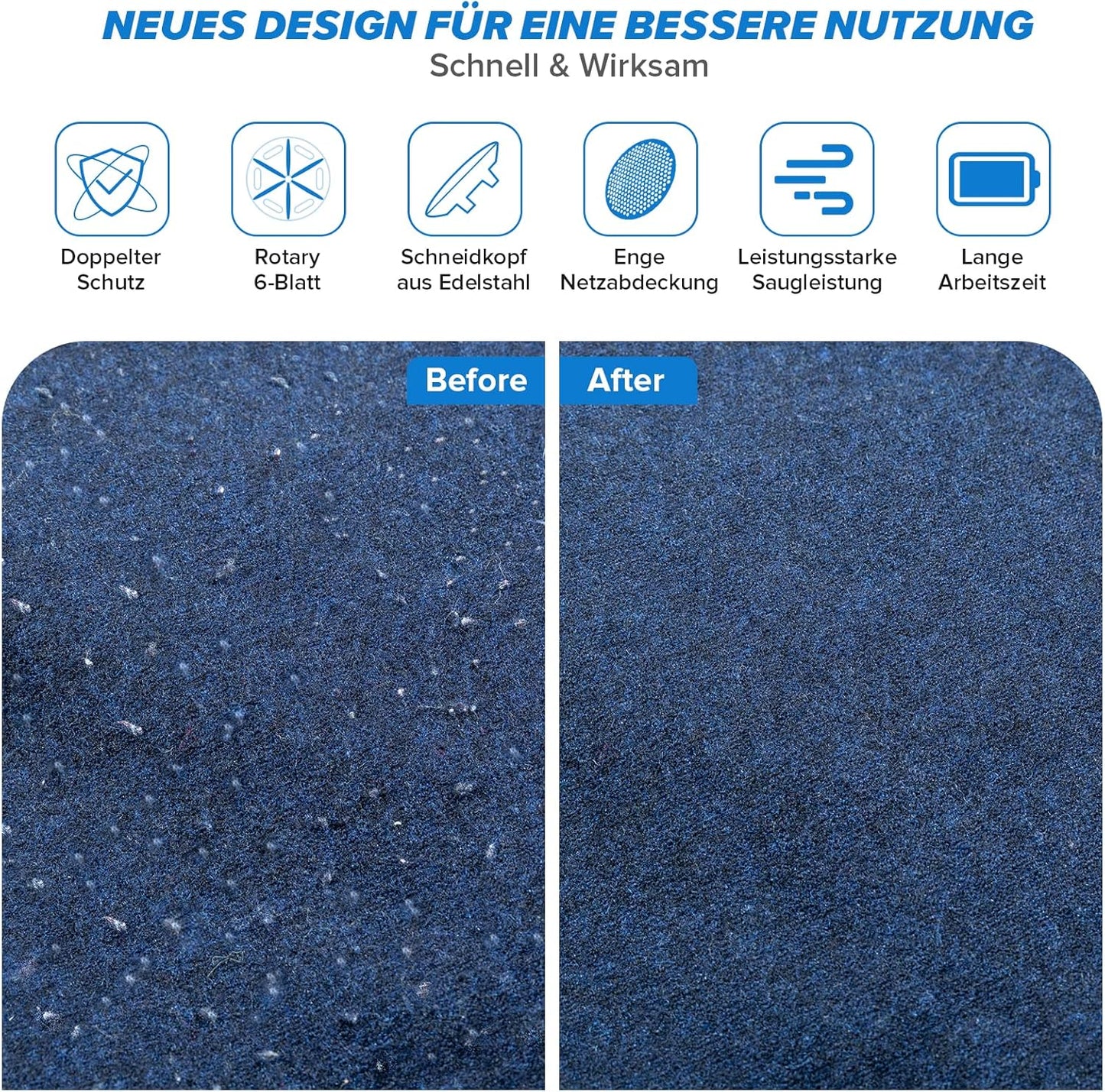 M23 Portable Lint Remover USB Rechargeable Lint Remover for Various Fabrics With