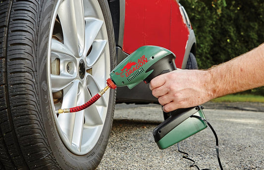 Air Dragon Portable Air Compressor Build in Light Great For Sport Ball,