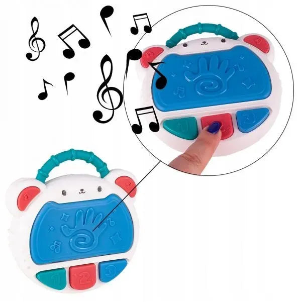 Flash Drum Toy for Kids - Early Education Drums Piano Musical Instrument
