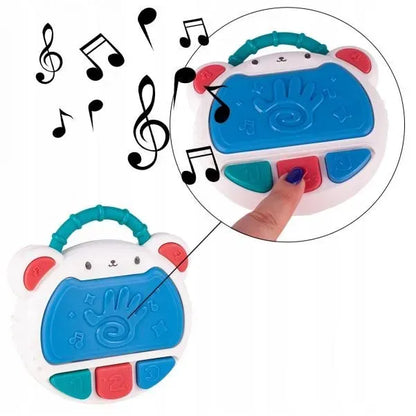 Flash Drum Toy for Kids - Early Education Drums Piano Musical Instrument
