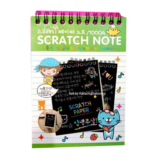 Small Scratch Note Pad 10 sheets