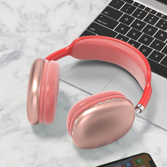 P9 Wireless Bluetooth Headphones Adjustable Over-The-Ear Stereo Headset | Best Quality Wireless