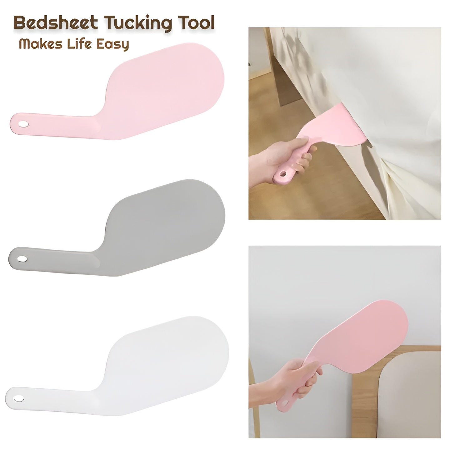 Bed Sheet Tucker Tool Tucking Paddle for Bed | Bedsheet Change Making
