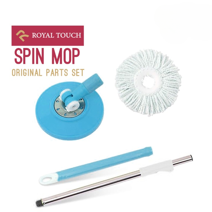 360 Degree Rotating Spin Mop - Original Replacement Parts for Home, Kitchen