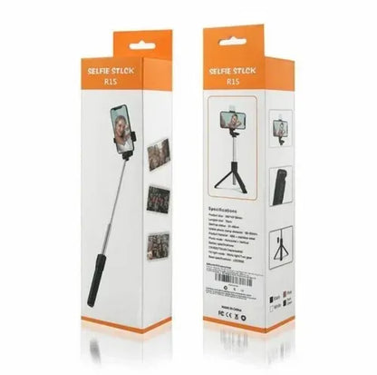 Selfie Stick Tripod R1S Bluetooth Remote Control Tripod Selfie Stick New Model