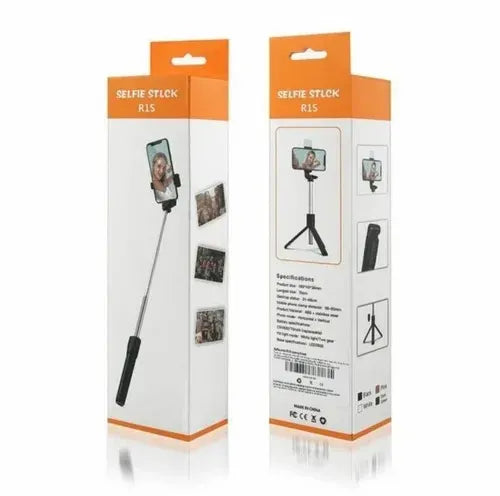 Selfie Stick Tripod R1S Bluetooth Remote Control Tripod Selfie Stick New Model