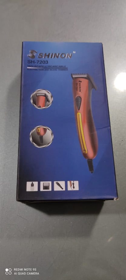 Shinon SH-7203 Hair Trimmer Professional | For Men's hair.