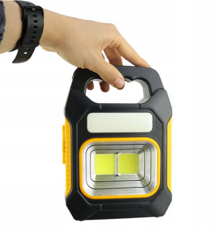 JY-978A Solar portable lamp multi functional for outdoor Hiking long Range light(random