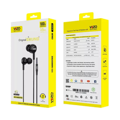 VR9 Micro Premium Wired Earphones with Dual IC Mic | Best