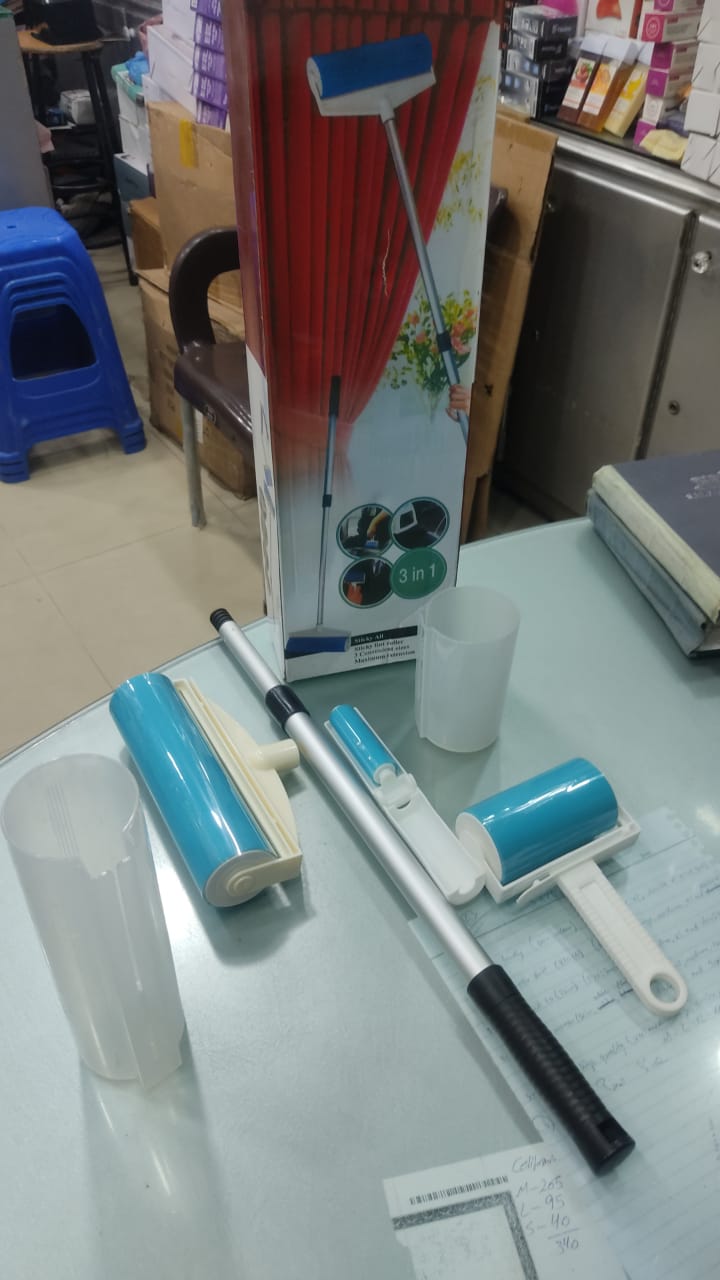 Roller Dog Cat Hair Remover - Reusable Sticky Washable Pet Hair Roller