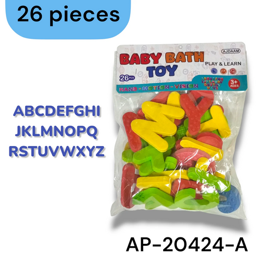 26-Piece Espaciar Kids Educational Learning Set Fun &amp; Colorful Alphabet Letters