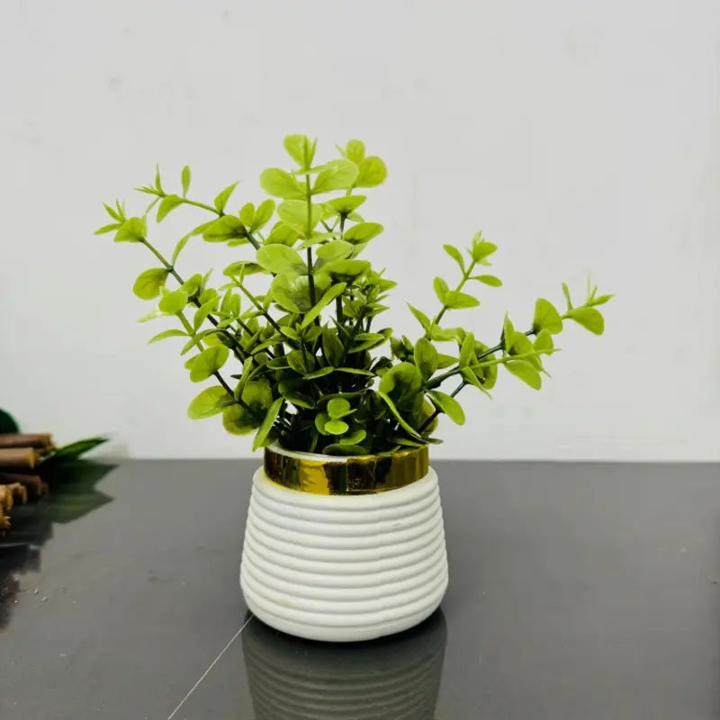 Artificial eucalyptus planter Tree Decoration Piece / Elevate your home’s elegance