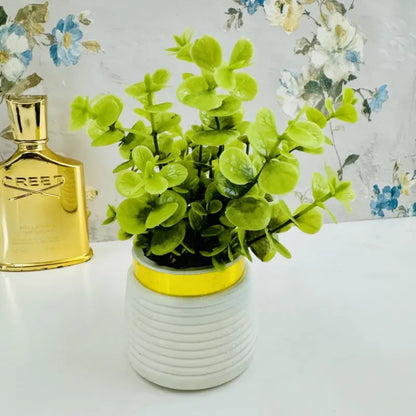 Artificial eucalyptus planter Tree Decoration Piece / Elevate your home’s elegance