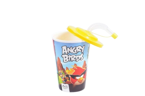 Kids Sipper with Straw durable and BPA-free plastic, (random color and