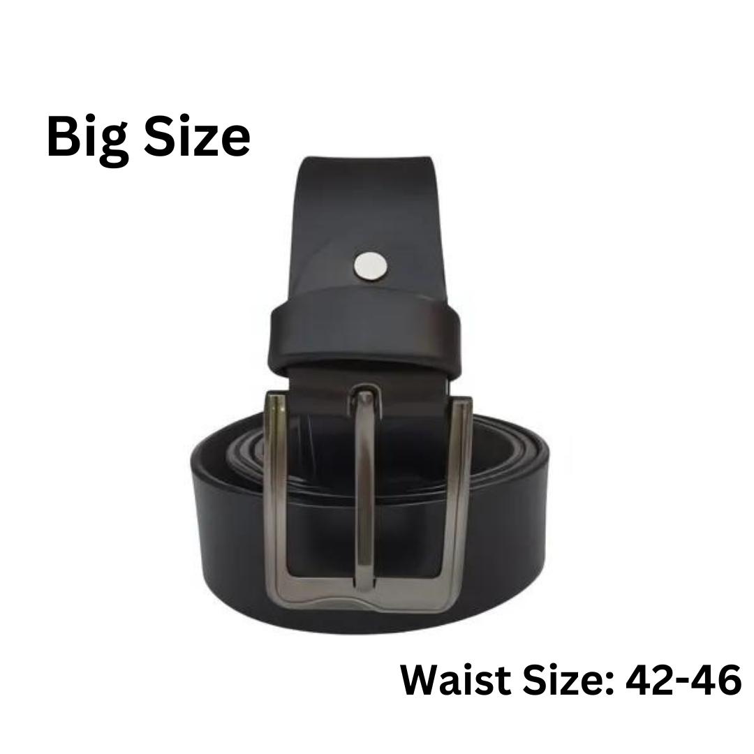 (Big Size) - Men buffalo leather belt | Waist Belt for boys