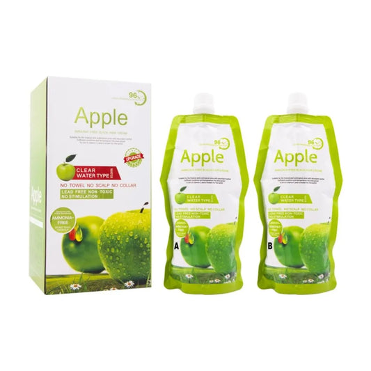 Apple Hair Color 500 ml Ammonia-Free Black Hair Color Cream Natural-Looking