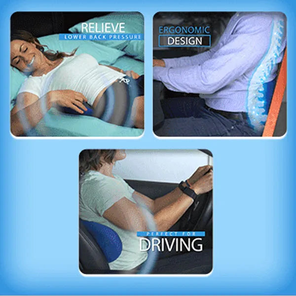 Comfy Curve Back Pain Relief Cushion
