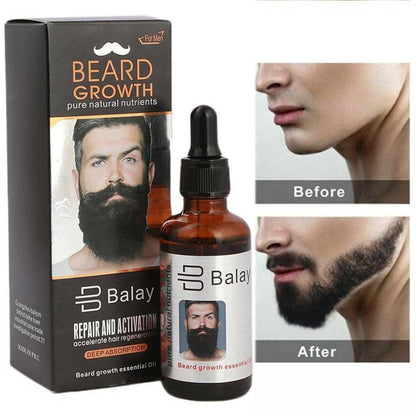 Get Balay Original Beard Growth Essential Oil for Men Pure Natural
