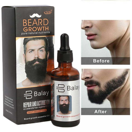Get Balay Original Beard Growth Essential Oil for Men Pure Natural