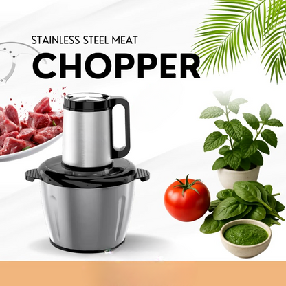 Effortless Chopping &amp; Grinding 1000W 3L Electric Meat Grinder &amp; Food