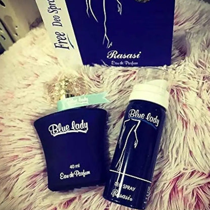 Combo Pack Blue Lady sellon Perfume &amp; Deo Spray 40ml Perfume