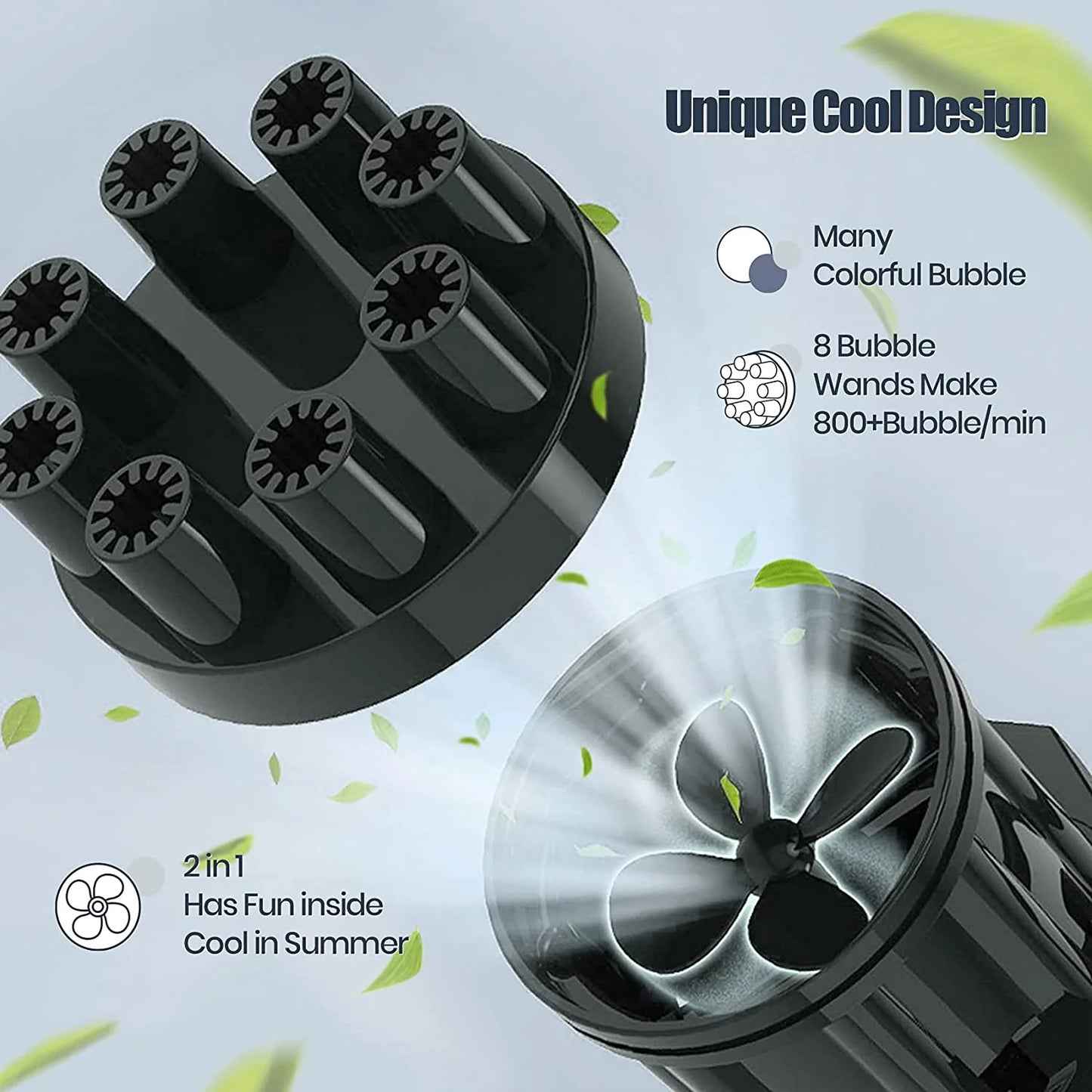 Automatic Bubble Gun For Kids | Water Gatling Play Gun for Boys