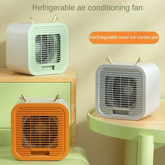 Portable Desktop Air Conditioning Fan | Three Gears Adjustable Strong Cold Air