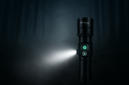 RL-2308 High-Power Rechargeable LED Flashlight Long Range, Durable &amp; Energy Efficient - CheckNpays