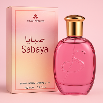 Portable Sabaya Perfume 100ml Long-Lasting Fragrance for Women (3.4 fl oz)