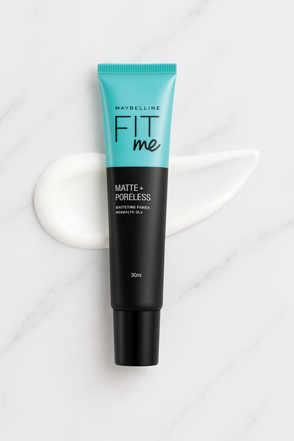 Maybelline Fit Me Matte + Poreless Primer Liquid Pore-Minimizing Face Primer, - CheckNpays