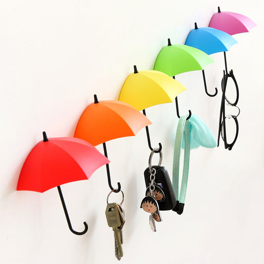 (NW000239) Pack of 3 - Umbrella Hooks | Key Jewelry Glasses etc