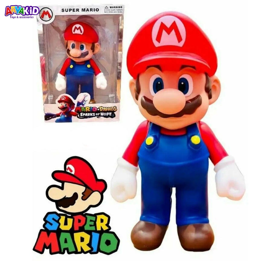 Super Mario Action Figure Toy Classic Nintendo Character Toy for Kids,