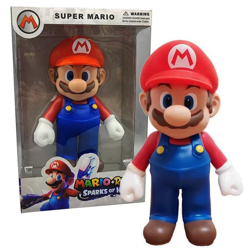 Super Mario Action Figure Toy Classic Nintendo Character Toy for Kids,