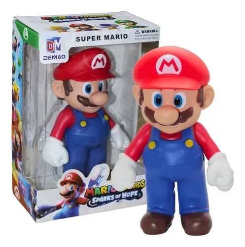 Super Mario Action Figure Toy Classic Nintendo Character Toy for Kids,