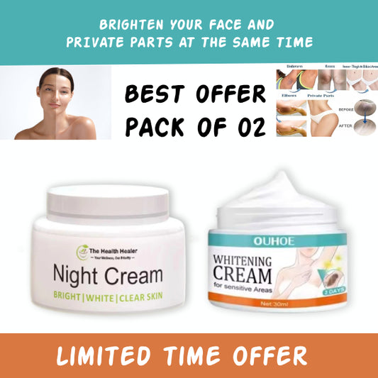 Pack Of 02 | The Health Healer Night Cream 50 ml And
