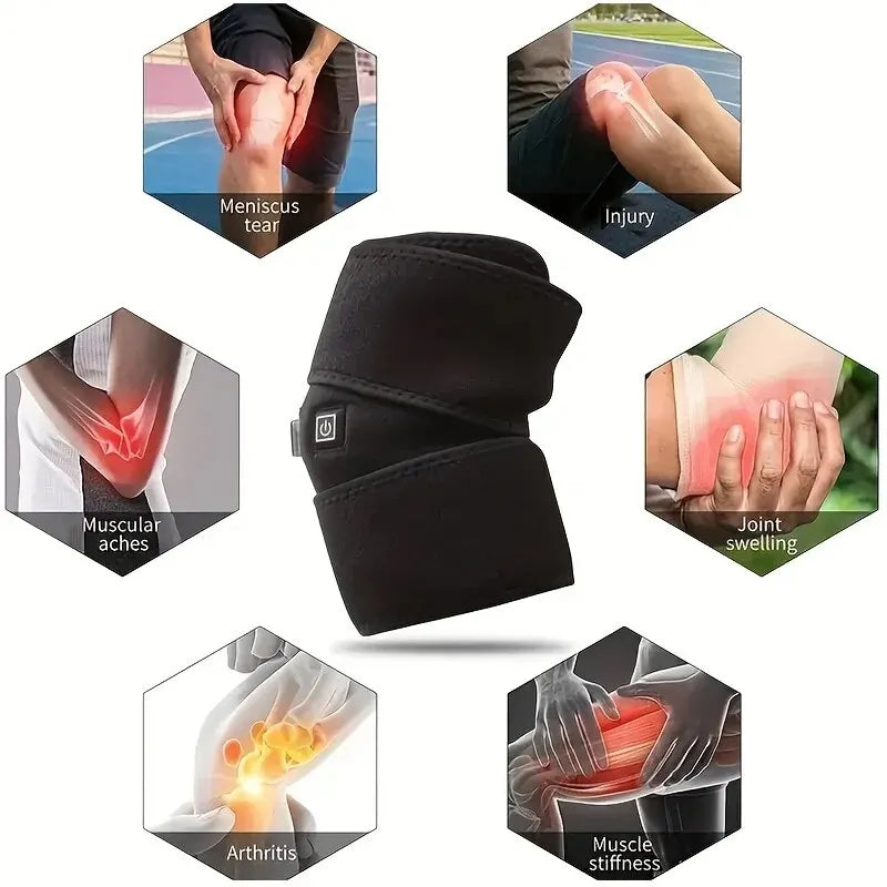 knee massager chargeable | Stress Relief Vibration Knee, Arm, Leg Massager Rechargeable