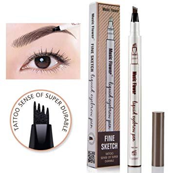 Eyebrow Pencil Tint Tip Brow Tattoo Pen Paint Makeup Eyebrows Waterproof