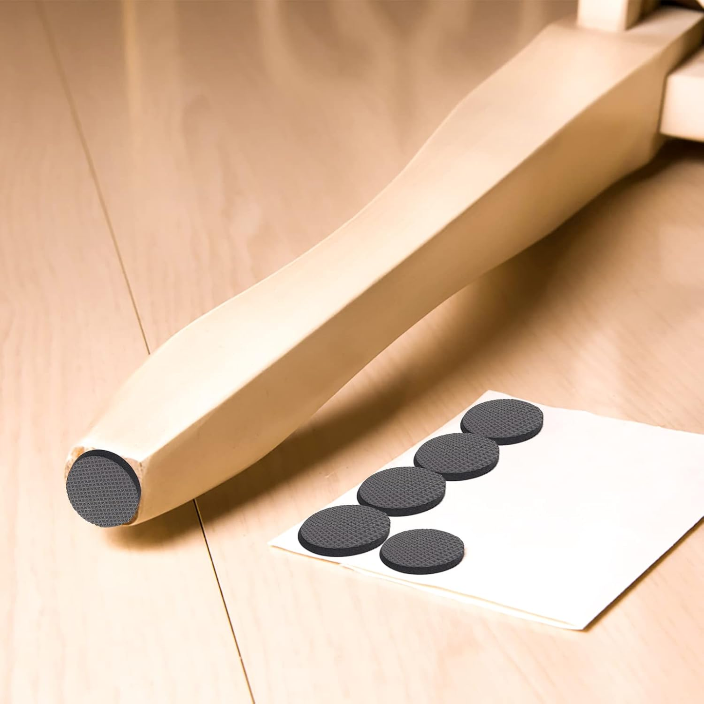 Pack of 2/ 18 /8 Self-Adhesive Furniture Pads Rubber Floor Protector Non-Slip